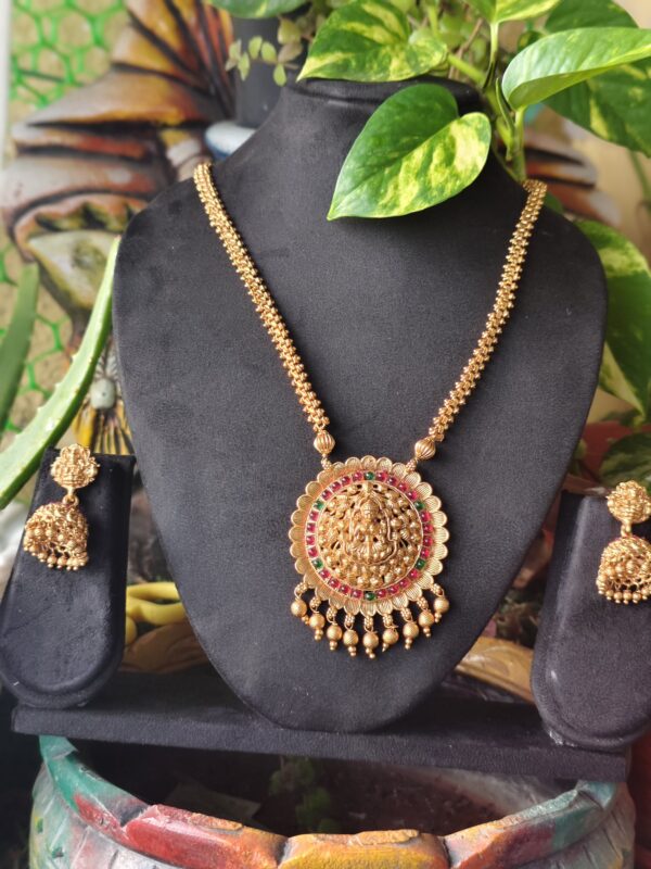 lakshmi pendent mala - Image 2