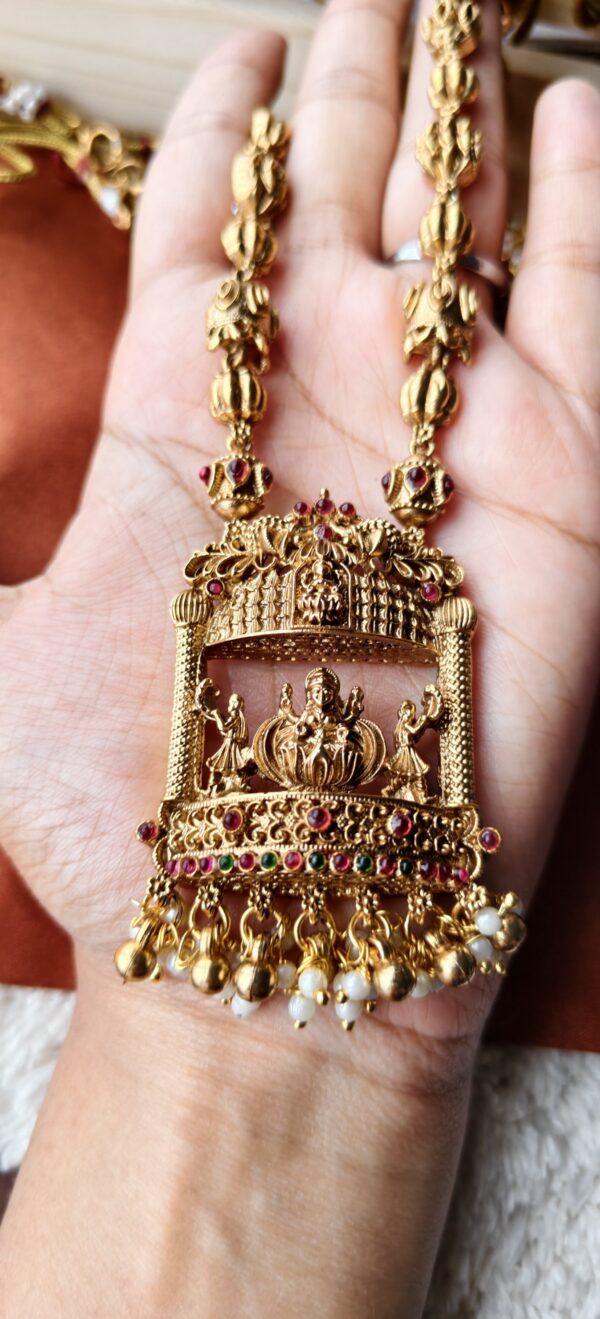 lakhmi temple pendent haram - Image 2
