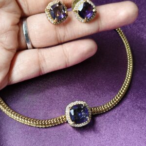 cute necklace purple 💜
