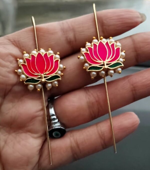 Lotus earring - Image 2